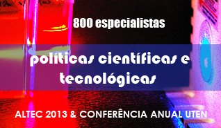 Congresso ALTEC realiza-se pela primeira vez em Portugal em paralelo com Conferência UTEN 2013 Congresso ALTEC realiza-se pela primeira vez em Portugal em paralelo com Conferência UTEN 2013