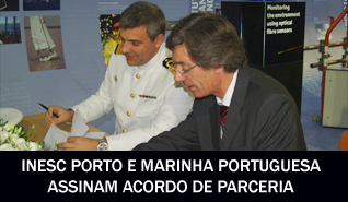 INESC Porto e Marinha Portuguesa assinam acordo de parceria no Fórum do Mar