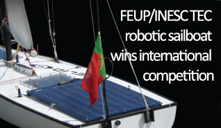 FEUP/INESC TEC robotic sailboat wins international competition