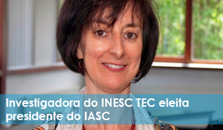 Investigadora do INESC TEC assume presidência de Associação Internacional