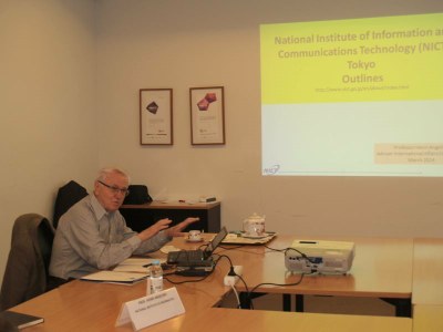 INESC TEC recebe visita de representante do National Institute of Informatics do Japão