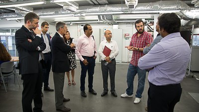 Delegação Indiana visita o INESC TEC