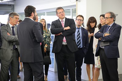 Vice-Presidente da Comissão Europeia visita o INESC TEC