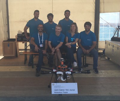 Equipa de robótica do INESC TEC bicampeã na European Robotics League