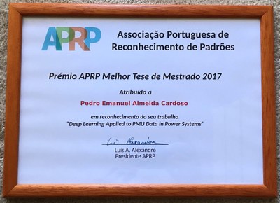 Trabalho desenvolvido no INESC TEC ganha prémio Melhor Tese de Mestrado 2017