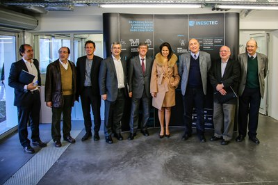 Secretária de Estado da Indústria visita o INESC TEC