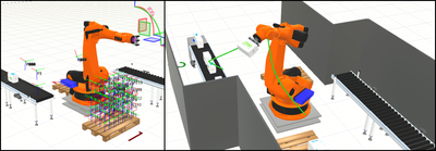 Novo projeto de sistemas robóticos de paletização adaptativos e modulares