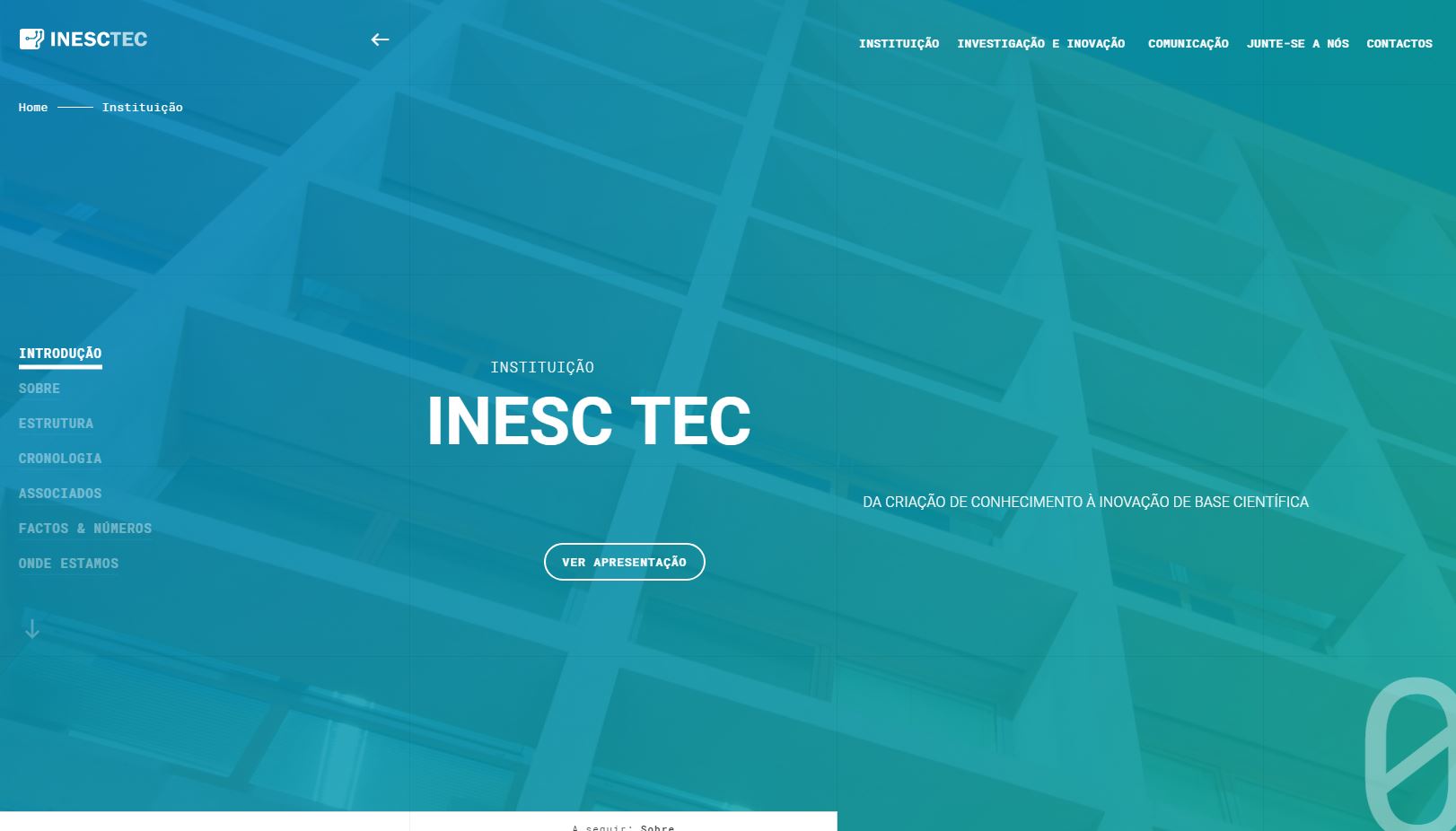 INESC TEC tem novo website