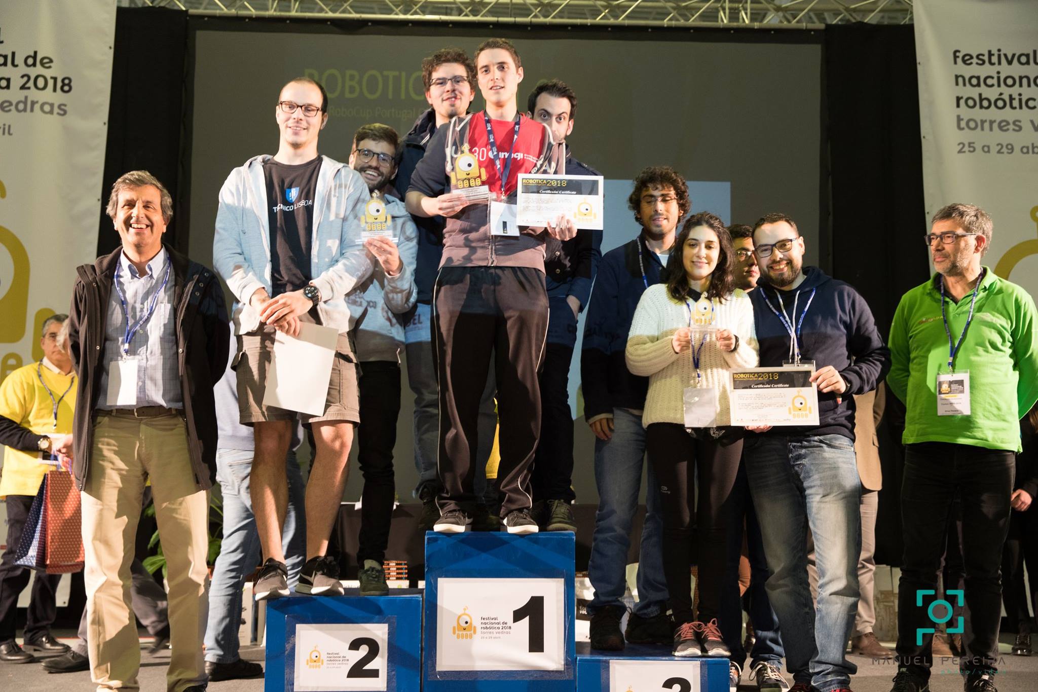 Robótica do INESC TEC vence duas competições em Festival Nacional