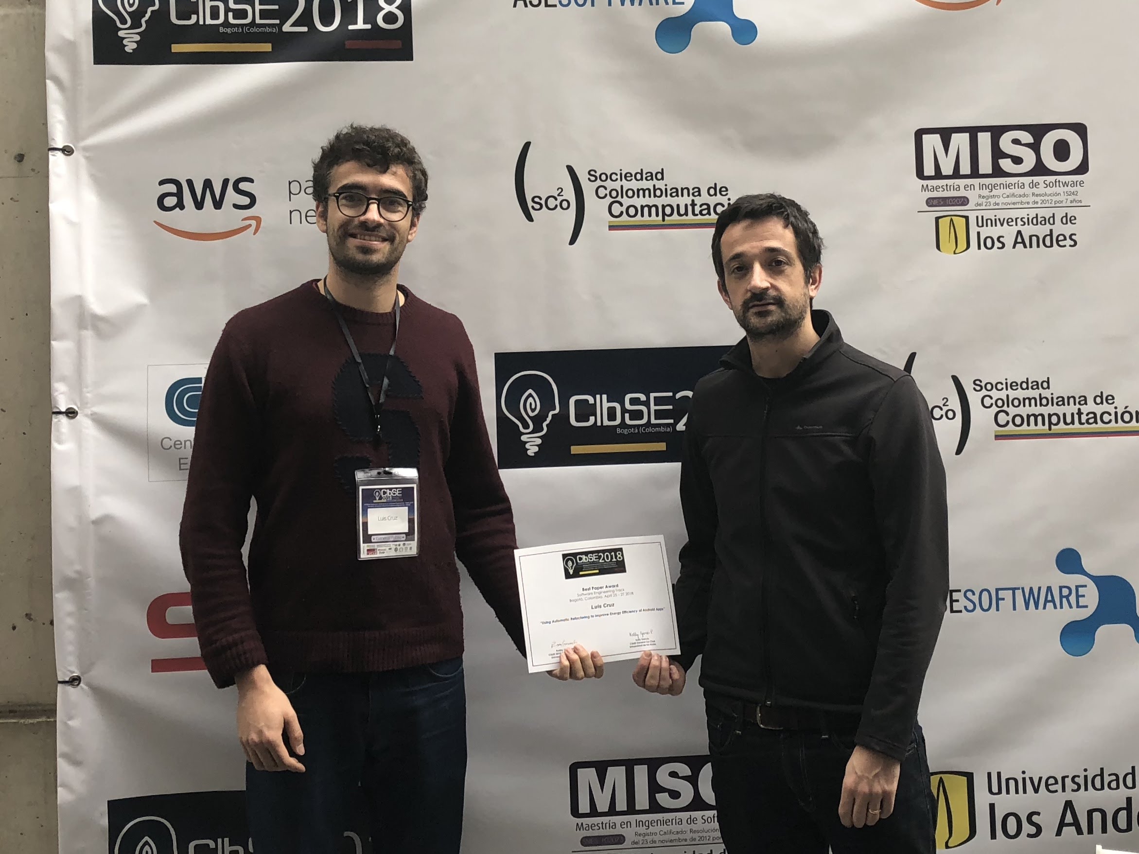 Investigador do INESC TEC arrecada "Best Paper Award" na Colômbia 