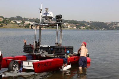 Projeto para estudo de solhas em testes no Rio Douro