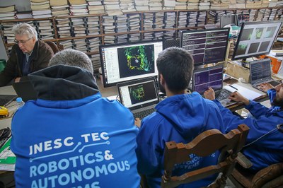 INESC TEC testa com sucesso robô para explorar minas inundadas 