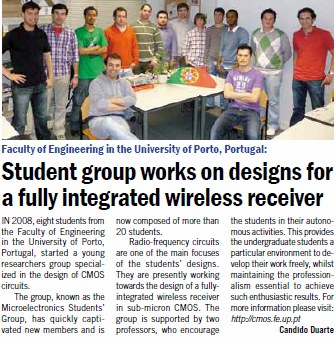 Microelectronics Students’ Group highlighted in IEEE Journal
