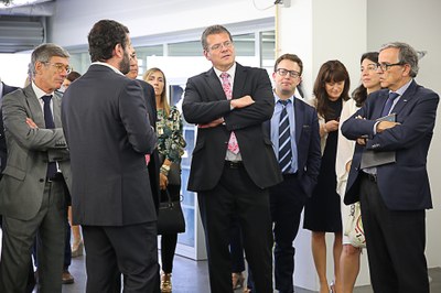 The Vice-President of the European Commission visits INESC TEC