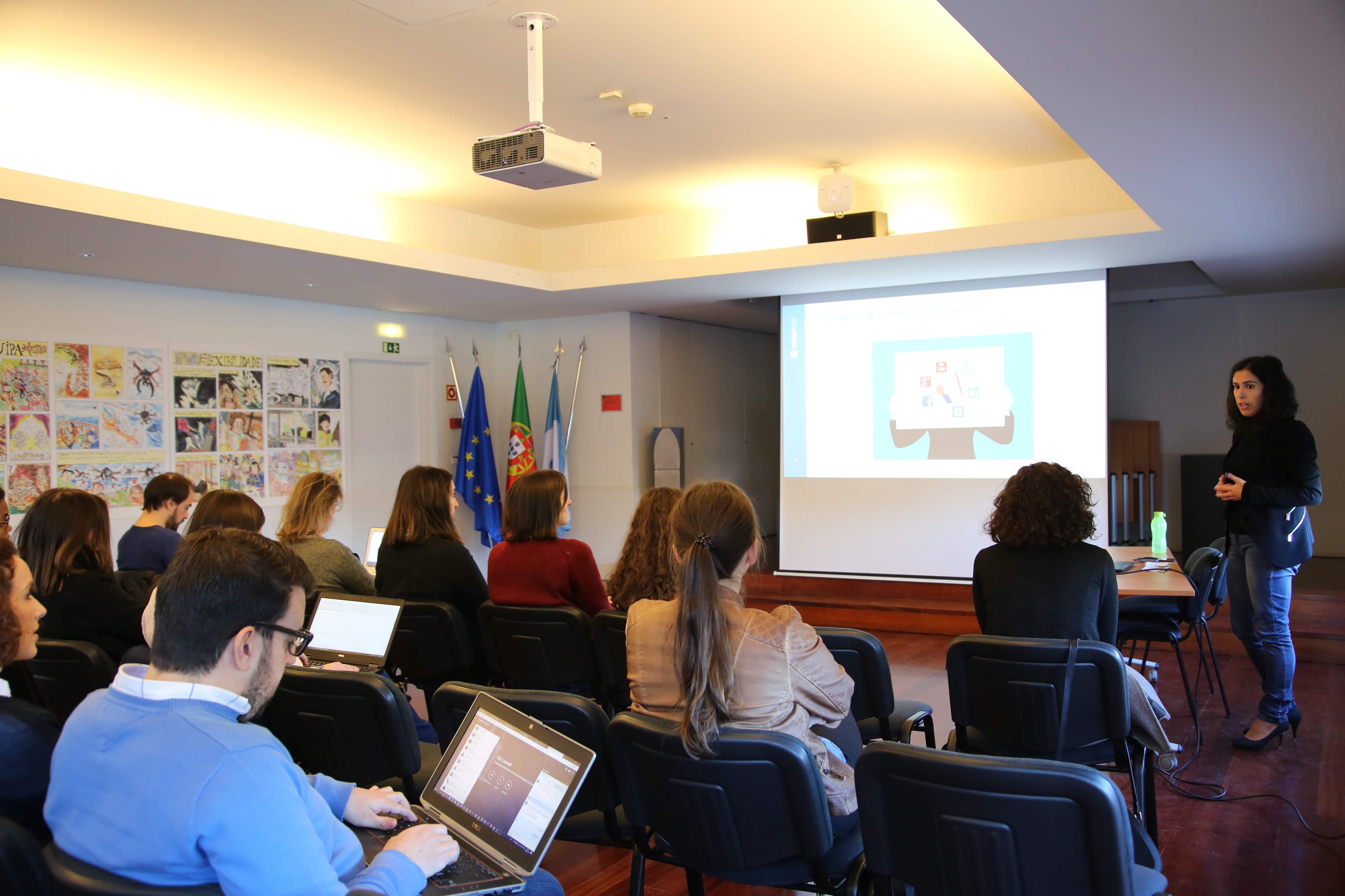 INESC TEC promotes its first workshop on Social Media