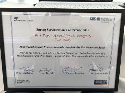 INESC TEC’S researcher wins “Best Paper Award” in Denmark