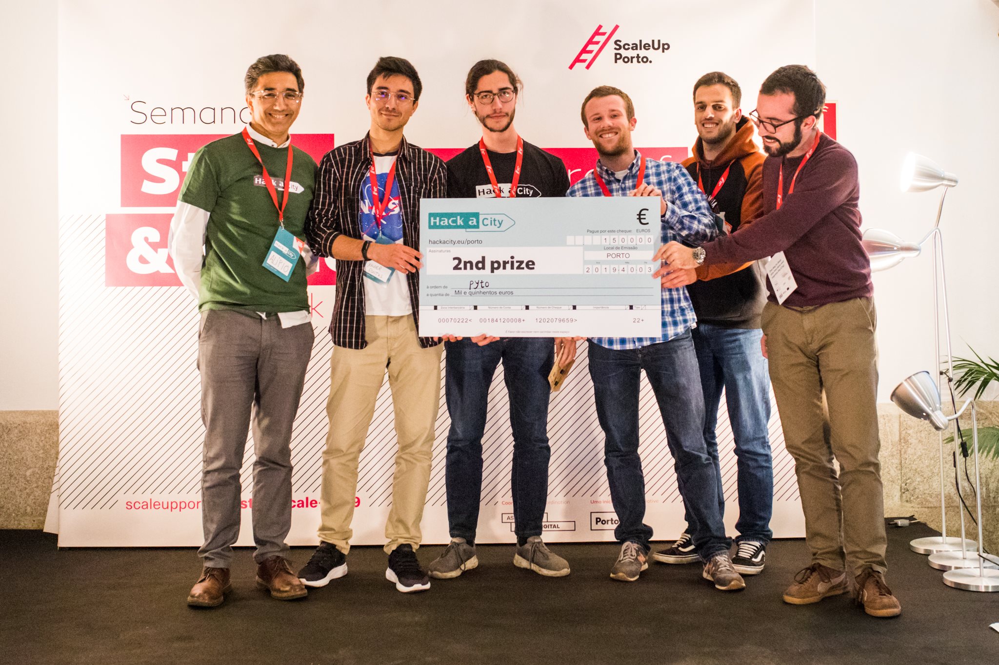 INESC TEC researchers ranked second place in Hackacity