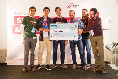 INESC TEC researchers ranked second place in Hackacity