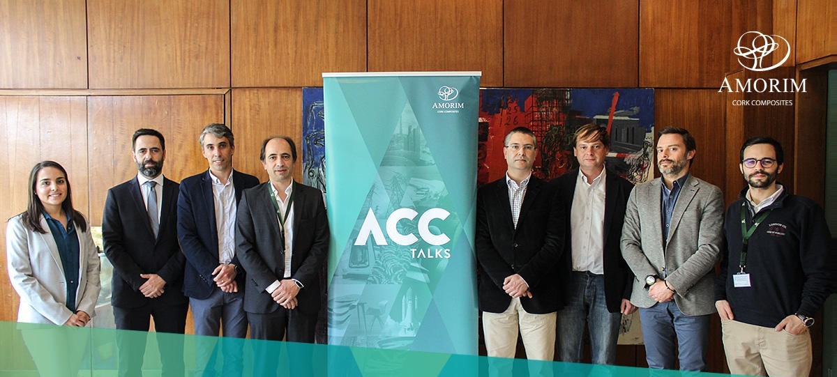 INESC TEC makes a presentation in an event at Amorim Cork Composites