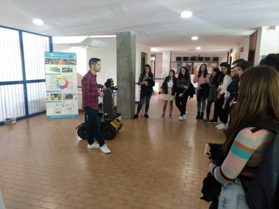 Industrial Robotics presented to students in Vila Real